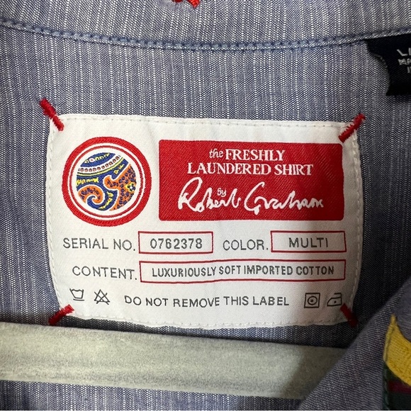 Robert Graham Freshly Laundered Long Sleeve Button Down Shirt - Picture 8 of 10